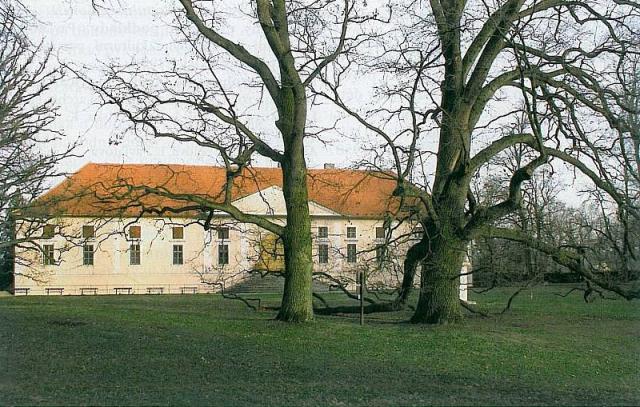 Zámek a památné duby